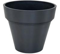 Pot de fleur - MEGA COLLECTIONS - Ecostone Planter - Ø 35 cm - H 30 cm - Noir