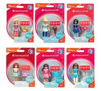 Mega Construx American Girl Series 2 Lot complet de 6 figurines à construire DRC65-999B