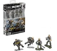 Figurine de collection Mattel Mega Construx Black Series - GYF92 - Call of Duty Largage Battle Royale - Pack 4 Mini Figurines articulée + Accessoires