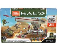 Mega Construx Halo Infinite, Affrontement Au Poste De Défense 2-En-1, Véhicule À Construire, 782 Pièces, Jeu De Briques De Construction, 10 Ans Et Plus, Gnb27