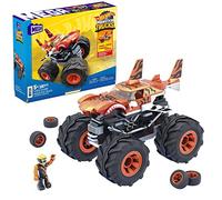 Mega Construx Hot Wheels Monster Trucks Tiger Shark , jeu de voiture et de briques de construction, 187 pièces, pour enfant dès 5 ans, GVM26