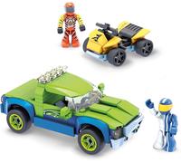 Mega Construx Hot Wheels, Voitures À Construire Off-Duty & Atv Tout Terrain, 138 Pièces, Jeu De Briques De Construction, 5 Ans Et Plus, Gyg21