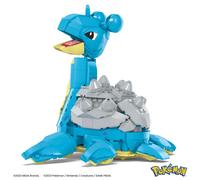 MEGA BLOKS Figurine Pokémon Lokhlass 16 cm – Jeu de briques 527 pièces – Dès 8 ans – HKT26