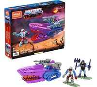 Mega Construx - Les Maîtres de l’Univers - Squalor - Coffret de Construction avec Tank-Requin de Skeletor, Chenilles, Canons Laser - Cadeau dès 8 Ans, HDK07
