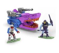 Mega Construx - Les Maîtres de l’Univers - Squalor - Coffret de Construction avec Tank-Requin de Skeletor, Chenilles, Canons Laser