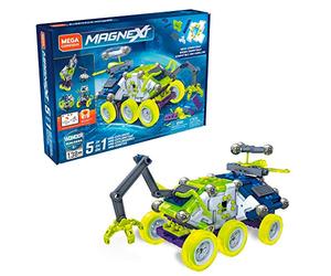 Mega Construx Magnext Wonder Builders Mag-Explorateur 5-en-1, Jeu de Construction aimanté, 138 pièces, pour Enfant dès 8 Ans, GFF26