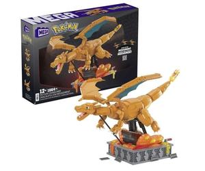 Mega Construx Pokemon Dracaufeu en mouvement