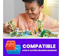 MEGA Brands – Jeu de construction Mega Bloks Mega Construx Pokémon Les Ruines Oubliées 456 pièces G
