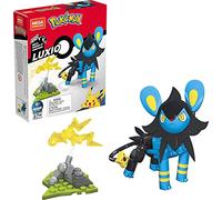 MEGA Construx Pokemon Luxio à Construire, Jeu de Briques de Construction, 67 pièces, pour Enfant dès 6 Ans, GMD36