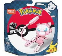 Mega Construx Pokemon Mew à Construire, Jeu de Briques de Construction, 194 Pièces, pour Enfant dès 7 Ans, GKY97 Multicolore