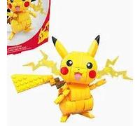 Mega Pokémon Coffret Moulin à la Campagne, Jeu De Briques De Construction pour Enfants Et Adultes, Figurine Pikachu, Roucool Et Moumouton, 240 Pièces, Jouet pour Enfant de 7 Ans et Plus, HDL86
