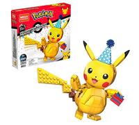 Mega Construx Pokemon Pikachu Celebration à Construire, Jeu de Briques de Construction, 280 pieces, pour Enfant das 7 ans, GWY76 Exclusivité sur Amazon