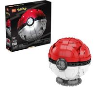 Mega Construx Pokemon Poké Ball Géante à construire, jeu de briques de construction, 303 pièces, pour enfant dès 10 ans