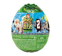 Mega Construx Œuf Breakout Beasts, Série 2, Une Figurine Créature Surprise à Construire cachée dans du Slime, Jouet pour Enfant, Gck31