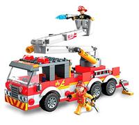 Jeu de construction Mega Bloks Camion de pompier Multicolore G
