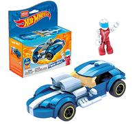 Mega Construx Wonder Builders Hot Wheels, Voiture à Construire Twin Mill, 111 pièces, Jeu de Briques de Construction, 5 Ans et Plus, GVM31