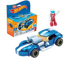 Mega Construx Wonder Builders Hot Wheels, Voiture à Construire Twin Mill, 111 pièces, Jeu de Briques de Construction, 5 Ans et Plus, GVM31
