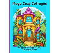 Mega Cozy Cottages: An Epic Collection for All, 120 Pages of Art