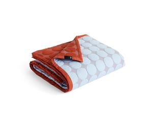 Mega Dot Organic Couvre-lit 195x245 Bleu Clair