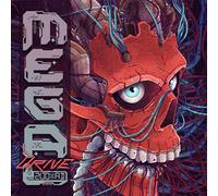 Mega Drive - 200xad (2lp Aqua Blue & Bloody Red Swirl) [Import]