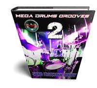 MEGA DRUMS GROOVES 2 - Production Samples Library - Kits/Loops/Performances 8.5GB on 2DVDs/download