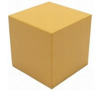 Mega en mousse Cube - Miel Beige