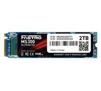 Mega Fastro SSD 2 to MS300 Series PCI-Express NVMe Interne jusqu'à 7 000 Mo/s en Lecture 6 000 Mo/s en écriture