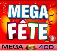 Mega Fete - Mega 4 Cd - 80 Titres - Les Demons De Minuit - Nuit De Folie - Oh Mon Bateau - La Chenille