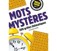 Méga grand – Mots mystères: 300 grilles thématiques – Bravo