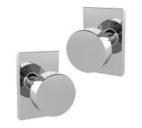 Mega Handles Laura Dummy I Bouton de porte pour couloir, placard et salle de bain I Design robuste et rversible I S'adapte toutes les taille
