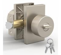 Mega Handles - Laura Entry I Bouton de porte d'entrée et de salle de bain I Design robuste et réversible I Convient à toutes les tailles de porte