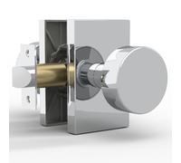 Mega Handles - Laura Passage I Bouton de porte pour placard et salle de bain I Design robuste et r versible I Convient toutes les tailles de po