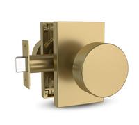 Mega Handles - Laura Passage I Bouton de porte pour placard et salle de bain I Design robuste et r versible I Convient toutes les tailles de po