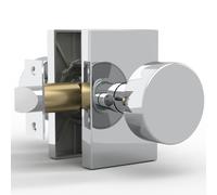 Mega Handles - Laura Privacy I Bouton de porte pour placard et salle de bain I Design robuste et r versible I Convient toutes les tailles de po