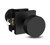 Mega Handles SUANA Bouton de porte de passage pour couloir, placard et salle de bain, rversible, robuste, compatible avec toutes les tailles de