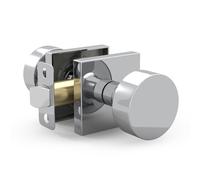 Mega Handles SUANA Bouton de porte de passage pour couloir, placard et salle de bain, rversible, robuste, compatible avec toutes les tailles de