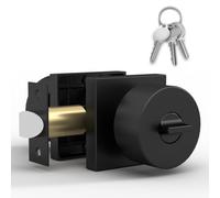 Mega Handles SUANA Bouton de porte d'entre pour entre, chambre coucher et salle de bain, rversible, design robuste, s'adapte toutes les ta