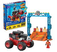 Mega hot wheels monster trucks crash track