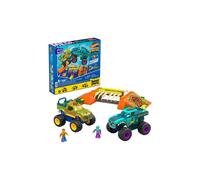 MEGA Hot Wheels Monster Trucks Mega-Wrex Knochen Crash Piste de cascades