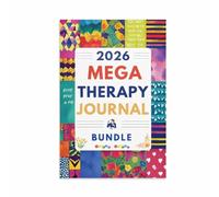 Mega Journal de thérapie 2026 - Format A5 - Planificateur de santé mentale - 124 pages