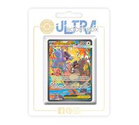 Méga-Kangourex ex 182/132 Alternative Pokémon Gallery Secrète - Myboost X Méga-Évolution 1 - Coffret de 10 Cartes Pokémon Françaises