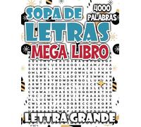 Mega Libro de Sopas de Letras: 4000 Puzzles en Letra Grande