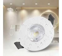 mega lumen Spot LED Encastrable 5W 520lm Spot Salle de Bain IP44 230V Spots LED Plafond Blanc Module 3000K / 4000K / 6000K for Cuisine Salon Trou Ø68-74mm IRC90+