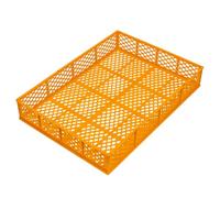 Mega-M Horde de glissement pour incubateurs Orange 50 x 36 x 8 cm Plastique Structure perforée pour élevage de volailles