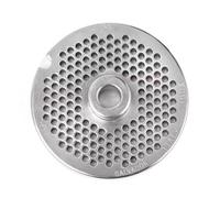 Mega-M Tamis pour hachoir à viande: Ce tamis en acier inoxydable de 82 mm est robuste, hygiénique et idéal pour hacher divers aliments grâce à ses mailles de 6 mm.
