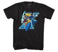 Mega Man - X & Zero - T-Shirt À Manches Courtes - Adulte