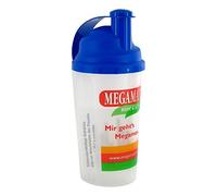 Mega Max Mix Mug avec passoire Glace Fourmiz. Shaker pour compléments alimentaires, Weight Gainer, Boisson, Lactosérum de Régime. Bleu