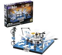 Mega « Mesdames et Messieurs, Les Beatles ! » Jouet de Construction à Collectionner de 681 pièces avec 4 Figurines articulées des Membres du Groupe et lumières LED, Coffret pour Les collectionneurs