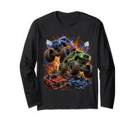 Mega Monster Trucks Car Crush Mayhem Arena Manche Longue