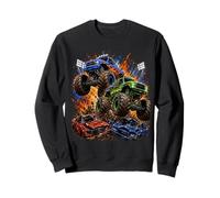 Mega Monster Trucks Car Crush Mayhem Arena Sweatshirt